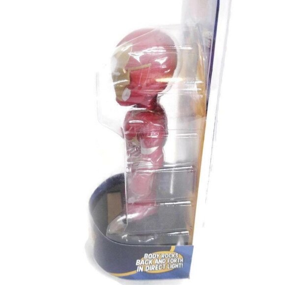 Neca Solar Powered Body Knockers Avengers Infinity War Iron Man Red Gold NEW - Picture 9 of 9